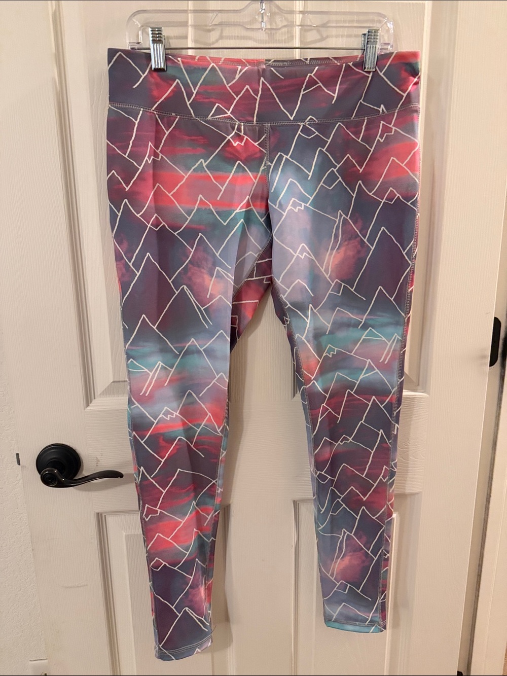 Mossimo Supply Co.  Women’s Printed Leggings in Purple, Pink & Teal